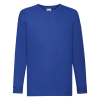 T-Shirt Child Long Sleeve Valueweight Fruit of the Loom 61-007-0