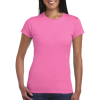 Women's T-Shirt Neck Round Softstyle Gildan 64000L