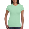 Women's T-Shirt Neck Round Softstyle Gildan 64000L