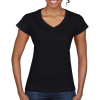 T-Shirt Femme Col V Softstyle Gildan 64V00L