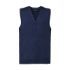 Men`s V-Neck Sleeveless Knitted Cardigan Russell 719M
