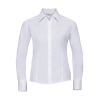 Chemise Femme en Popeline Coupe Ajustée et Manches Longues Russell 924F