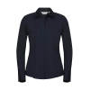 Chemise Femme en Popeline Coupe Ajustée et Manches Longues Russell 924F