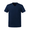 T-shirt Homme Col V Coton Bio Russell Pure Organic 103M