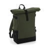 Block Roll-Top Backpack Bag Base BG858