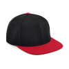 Original Flat Peak 6 Panel Snapback Beechfield B661