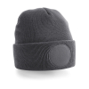 Circular Patch Beanie Beechfield B446