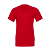 Unisex V-neck T-shirt in Jersey Bella 3005