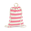 Sac de Gym Cordelettes Rayé Westford Mill W686
