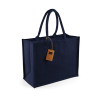Sac Shopping Classique En Jute W407