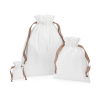 Cotton Gift Bag with Ribbon Drawstring