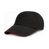 Brushed Cotton Sandwich Cap Result Caps RC024P