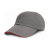 Brushed Cotton Sandwich Cap Result Caps RC024P