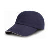 Casquette Sandwich en Coton Brossé Result Caps RC050X