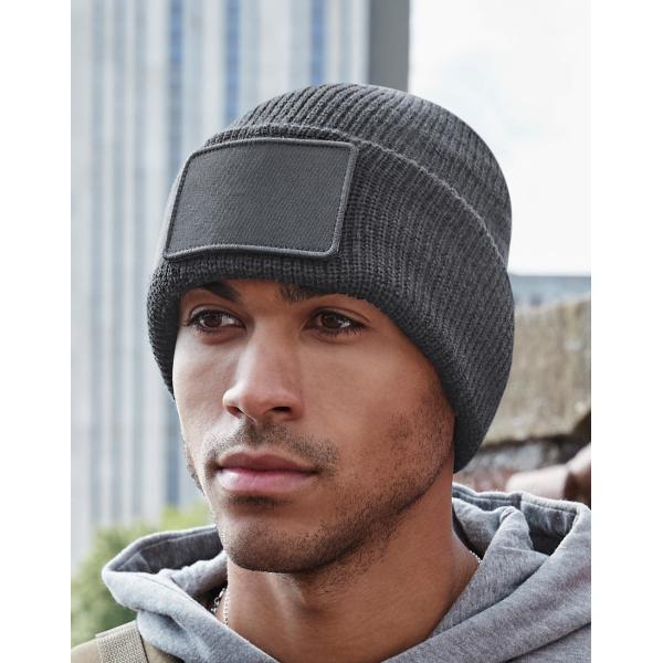 ThinsulateTM cap with removable patch Beechfield B540