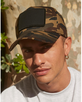 Cap 5 panels with removable patch Beechfield B638