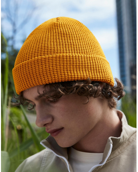 Organic Cotton Waffle Beanie Beechfield B52N