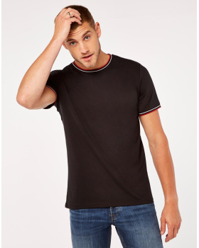 Fashion Fit Tipped Tee KK519