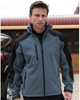 Ice Fell Hooded Softshell Jacket Result R118X