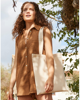 Tote Bag in Recycled Cotton Westford Mill W901