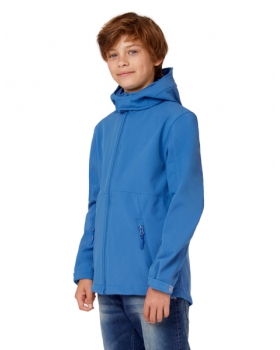 Veste Softshell Capuche Enfant B&C JK969