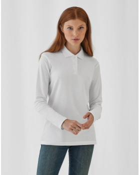 Polo Femme ID.001 Manches Longues B&C PWI13