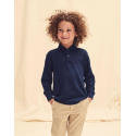 Polo Enfant 65/35 Manches Longues Fruit of the Loom 63-201-0