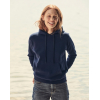 Sweatshirt Slight Hoodie for Women Fruit of the Loom 62-038-0