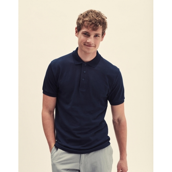 Polo Heavyweight Polycoton 65/35 Fruit of the Loom 63-204-0