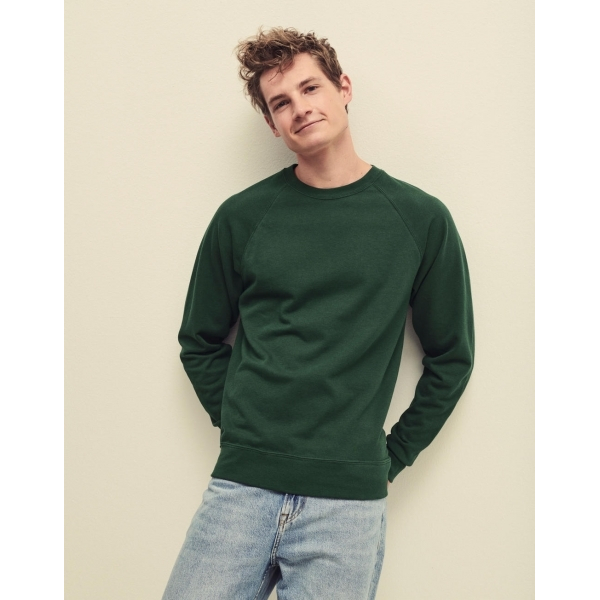 Sweatshirt Light Sleeve Raglan Fruit of the Loom 62-138-0