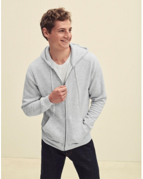 Men's Sweatshirt Zipped Premium Hood Fruit of the Loom 62-034-0
