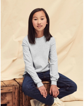 T-Shirt Child Long Sleeve Valueweight Fruit of the Loom 61-007-0
