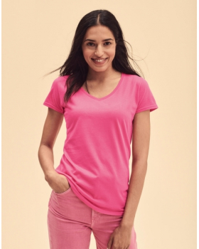 T-shirt Ladies Iconic 150 V Neck T Fruit of the Loom 61-444-0