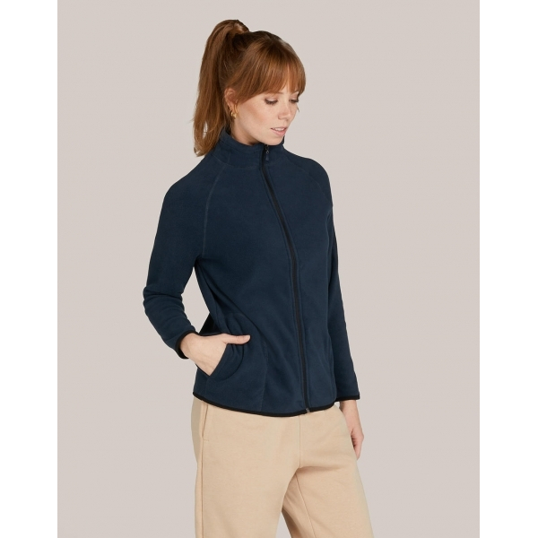 Micropolar Zipped Polar Jacket for Women SGFleece-F