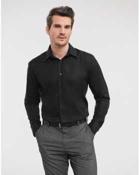 Chemise Homme Manches Longues Sans Repassage Stretch Russell 958M