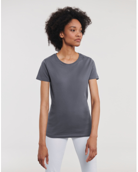 T-shirt Femme Heavy en Coton Bio Russell Pure Organic 118F