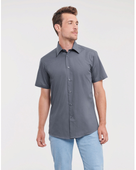 Chemise En Popeline Manches Courtes Russell 925M