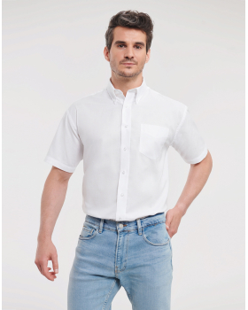 Men's shirt Short sleeves In Oxford Russell 933M