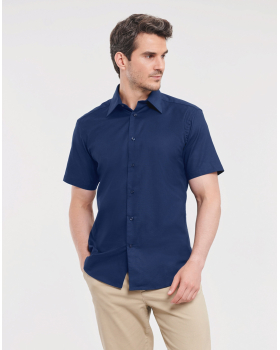 Chemise Manches Courtes En Oxford Russell R-923M-0