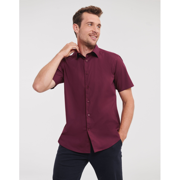 Slim Shirt Men Short sleeves Russell 947M