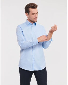 Chemise A Motifs Chevrons Manches Longues Russell 964M