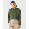 Sweat-shirt crop à capuche femme Bella + Canvas BE7502
