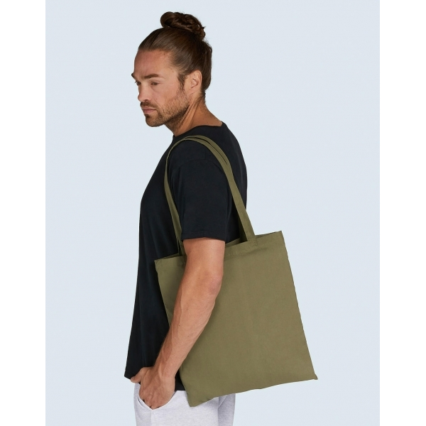 Tote Bag en Coton Anses Longues SG 3842-LH