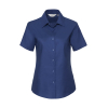 Chemise Femme Manches Courtes Tissu Oxford Russell 933F