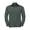 Chemise Homme En Popeline Polycoton Manches Longues Russell 934M