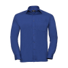Chemise Homme En Popeline Polycoton Manches Longues Russell 934M