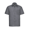 Men's shirt in Popeline Polycotton Short sleeves Russell 935M