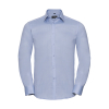 Chemise Homme Manche Courtes Tissu À Chevrons Russell 963M