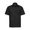 Men's shirt in Popeline Polycotton Short sleeves Russell 935M
