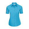 Chemise Femme En En Popeline Polycoton Manches Courtes Russell 935F